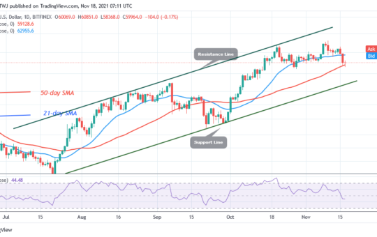 Bitcoin (BTC) Price Prediction: BTC/USD Drops to $58.6k Low as Bitcoin Consolidates Above $60k