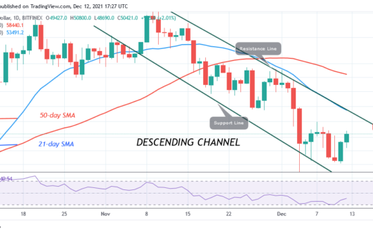Bitcoin (BTC) Price Prediction: BTC/USD in a Tight Range between $47k and $50k as Further Selling Is Imminent
