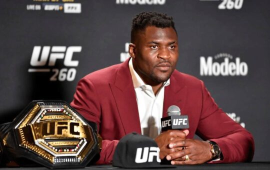 UFC Champion Francis Ngannou Considers Taking 50% of His Next Fight Earnings in Bitcoin