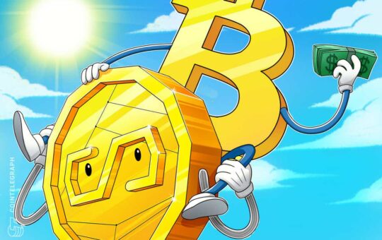 Exchange stablecoin reserve hits $27B as Bitcoin rises toward $50K ‘fair value’