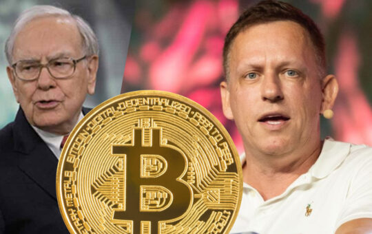 Billionaire Peter Thiel Says Bitcoin Could Rise 100x — Unveils BTC's Enemy List With Warren Buffett at Top