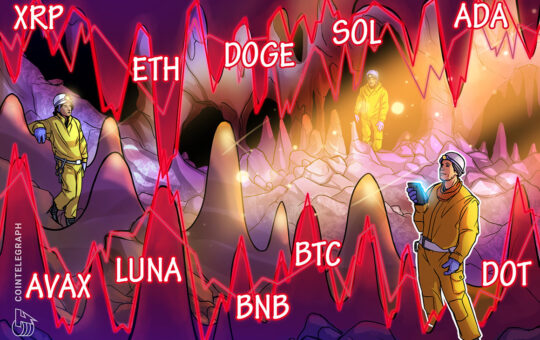 Price analysis 4/22: BTC, ETH, BNB, XRP, SOL, ADA, LUNA, AVAX, DOGE, DOT