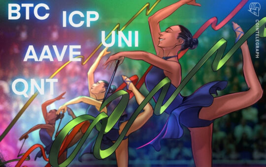 Top 5 cryptocurrencies to watch this week: BTC, UNI, ICP, AAVE, QNT