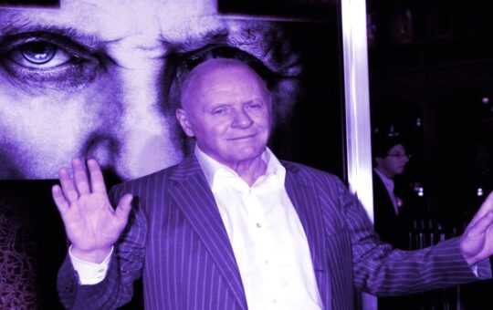 Oscar Winner Anthony Hopkins’ First NFT Collection Sold Out in Minutes on OpenSea