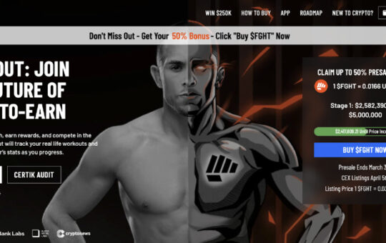 Fight Out Move-to-Earn Token Reaches $2.58m in Funding – Secure Your Spot in Presale at Discounted Rate