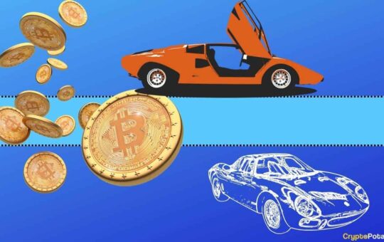 Major Luxury Car Manufacturer Now Accepts Bitcoin, Ethereum, and USDC for Payments