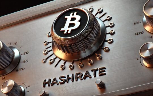 Bitcoin Hashrate Hits Record High as Prices Drop Below $55K