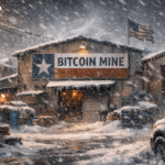 US Winter Storm Weighs on Bitcoin Mining Network, Cryptoquant Finds