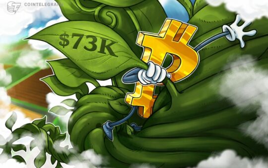 Bitcoin Hits $74,000 As ETF Inflows Face Miner Selling And War Tensions